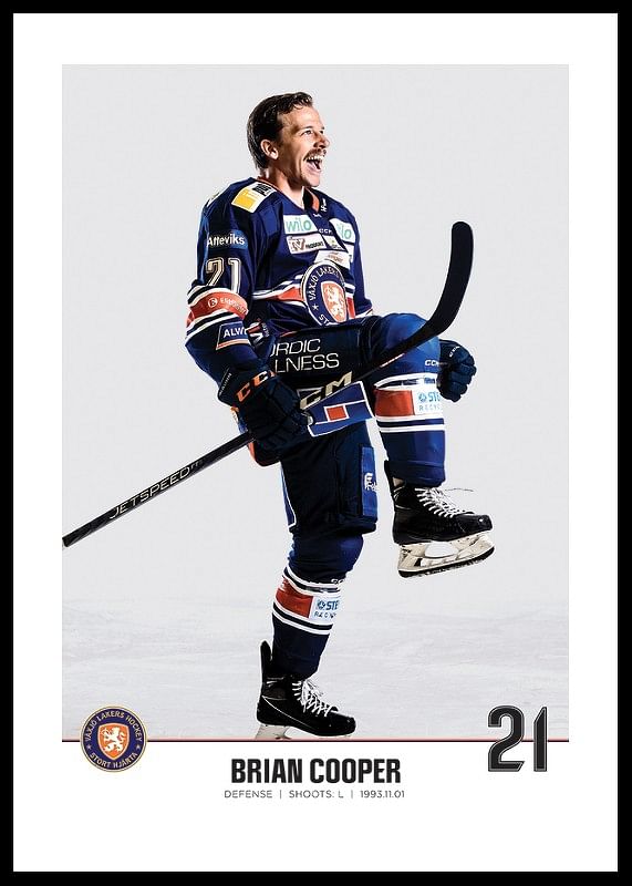 Växjö Lakers Brian Cooper #21-12