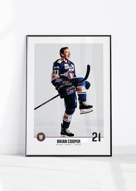 Växjö Lakers Brian Cooper #21-12