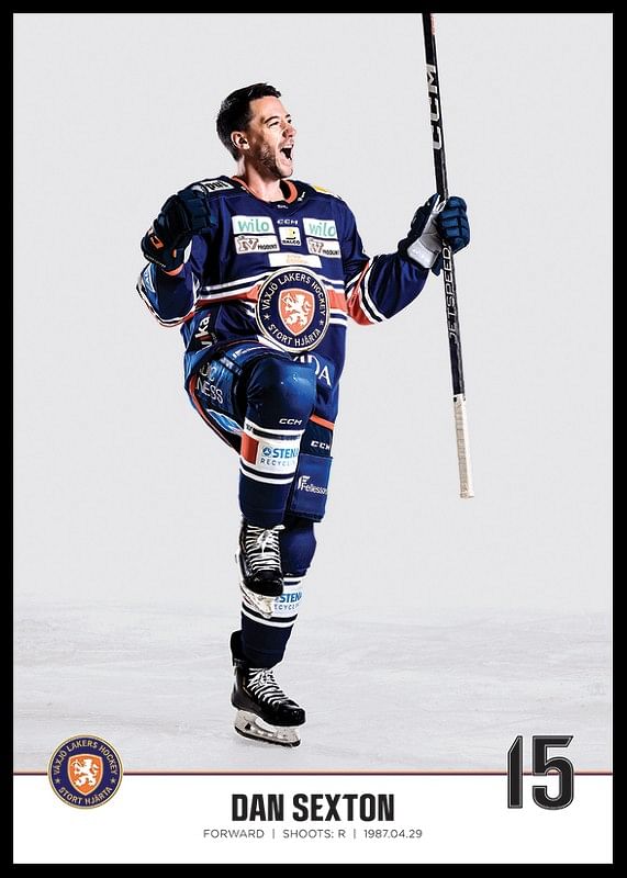 Växjö Lakers Dan Sexton #15-12