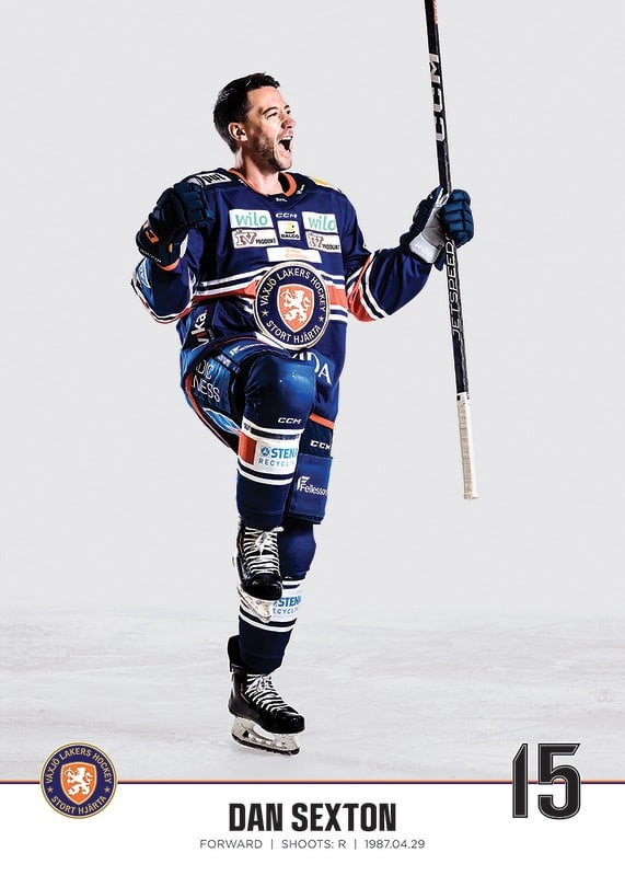 Växjö Lakers Dan Sexton #15-12