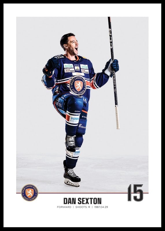 Växjö Lakers Dan Sexton #15-12