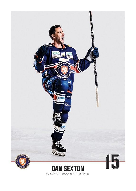 Växjö Lakers Dan Sexton #15-12
