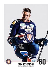 Växjö Lakers Erik Josefsson #60-1