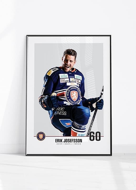 Växjö Lakers Erik Josefsson #60-12