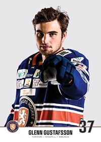 Växjö Lakers Glenn Gustafsson #37-3