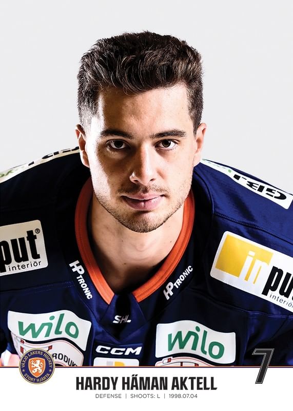 Växjö Lakers Hardy Häman Aktell #7-12