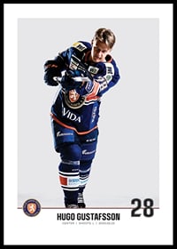 Växjö Lakers Hugo Gustafsson #28-0
