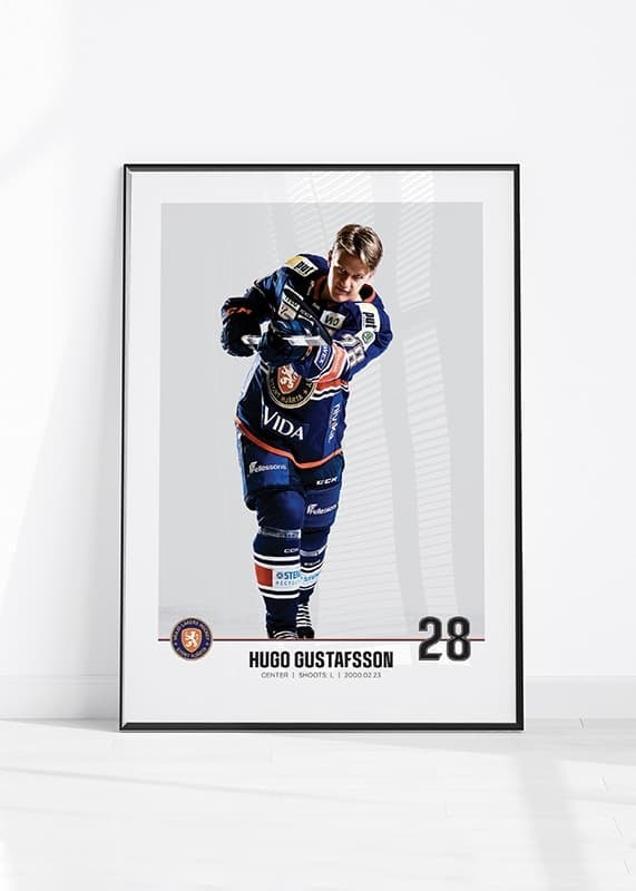 Växjö Lakers Hugo Gustafsson #28-12