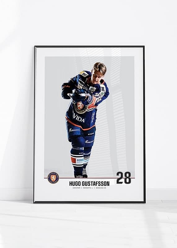 Växjö Lakers Hugo Gustafsson #28-12