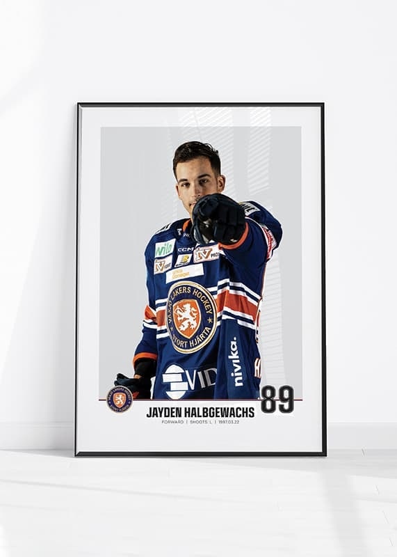 Växjö Lakers Jayden Halbgewachs #89-12