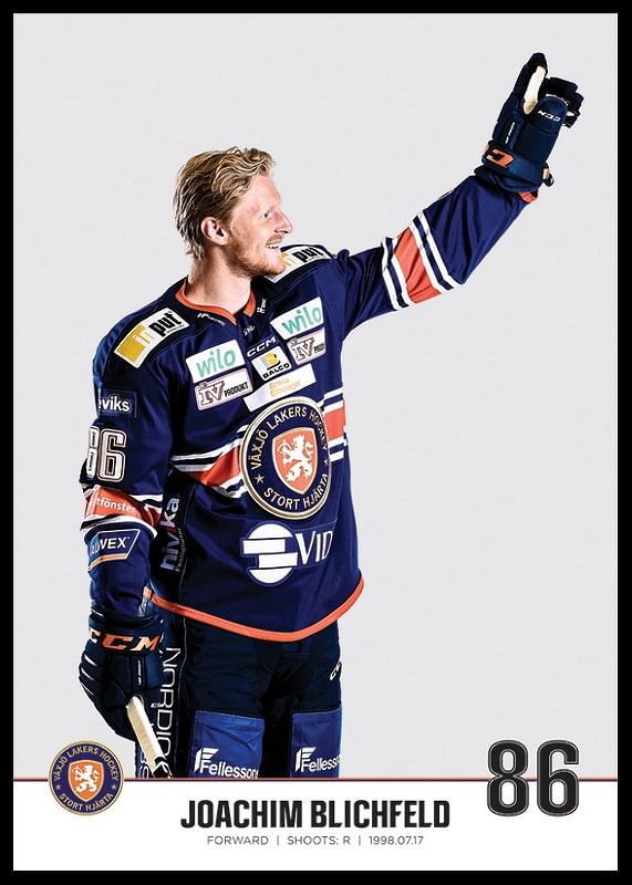 Växjö Lakers Joachim Blichfeld #86-12