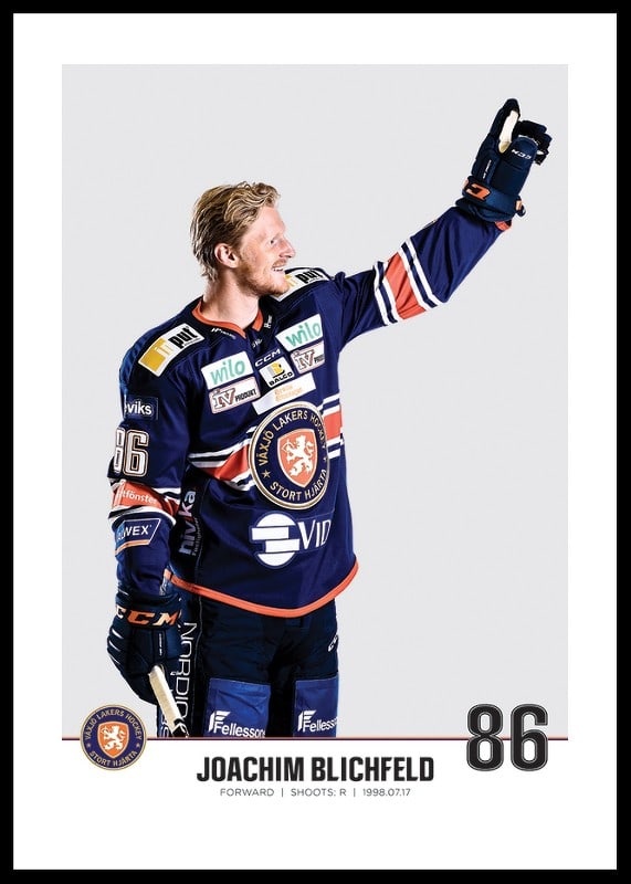 Växjö Lakers Joachim Blichfeld #86-12