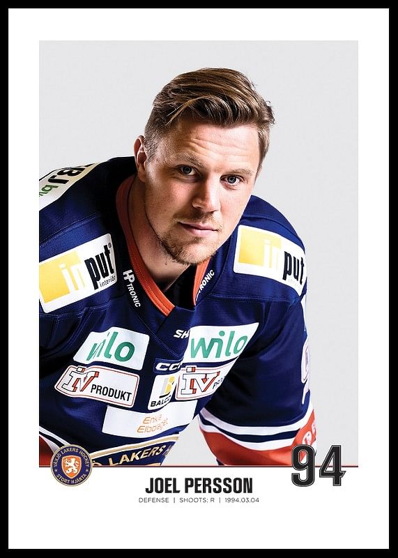 Växjö Lakers Joel Persson #94-12