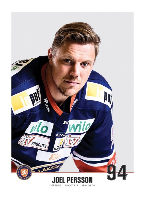 Växjö Lakers Joel Persson #94-12