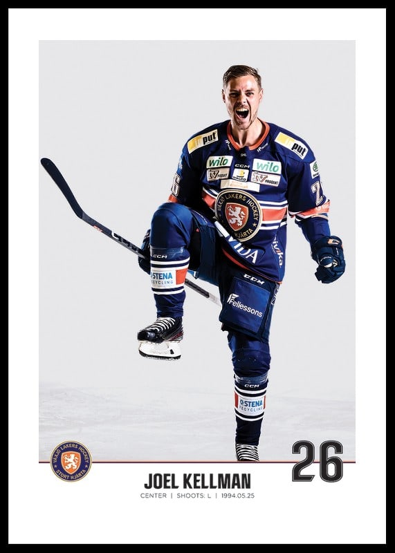 Växjö Lakers Joel Kellman #26-12