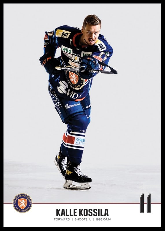 Växjö Lakers Kalle Kossila #11-12