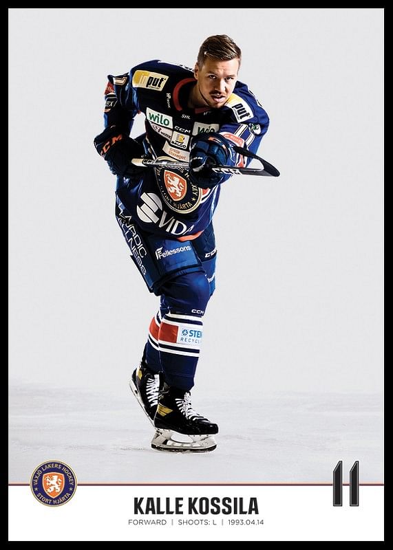 Växjö Lakers Kalle Kossila #11-12