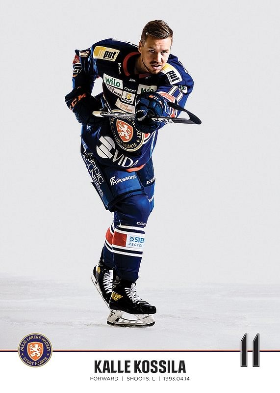 Växjö Lakers Kalle Kossila #11-12