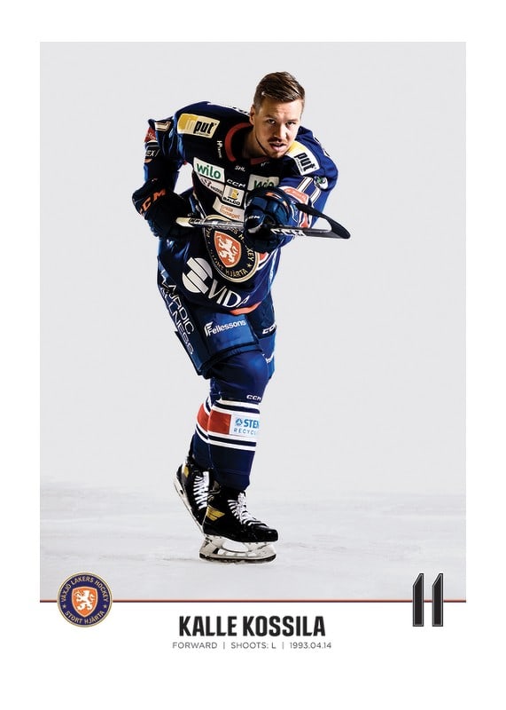 Växjö Lakers Kalle Kossila #11-12