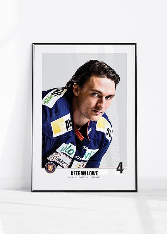 Växjö Lakers Keegan Lowe #4-12