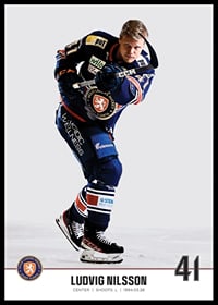 Växjö Lakers Ludvig Nilsson #41-2