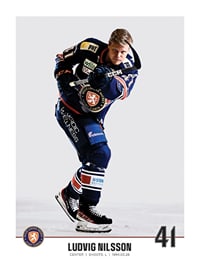 Växjö Lakers Ludvig Nilsson #41-1