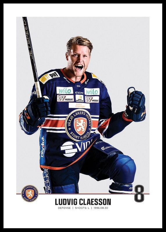 Växjö Lakers Ludvig Claesson #8-12