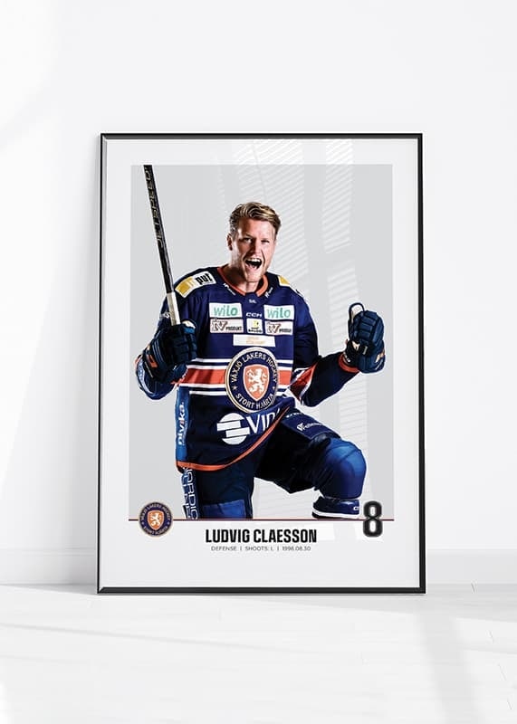 Växjö Lakers Ludvig Claesson #8-12