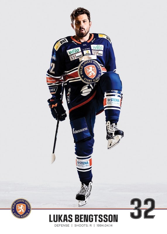 Växjö Lakers Lukas Bengtsson #32-12
