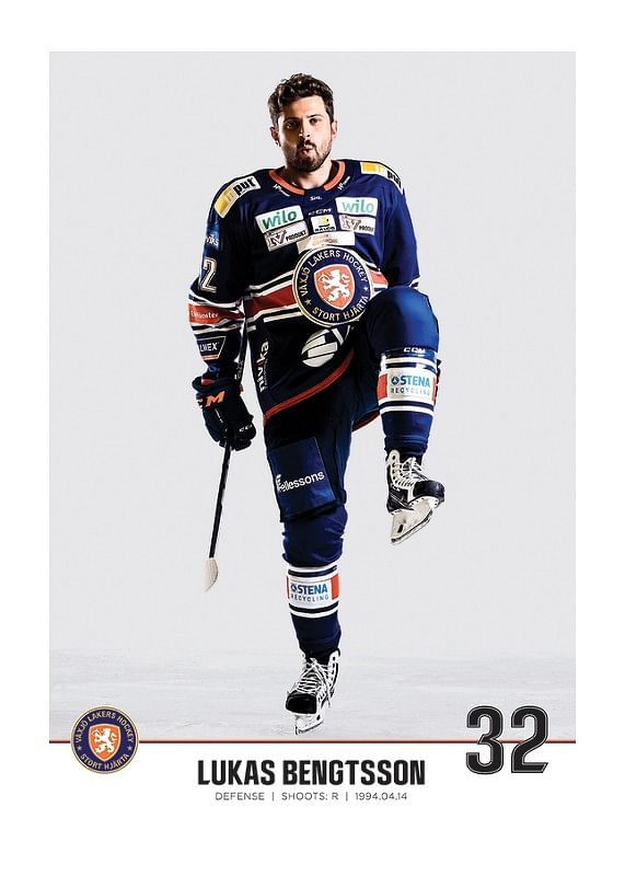 Växjö Lakers Lukas Bengtsson #32-12