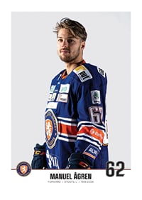 Växjö Lakers Manuel Ågren #62-1