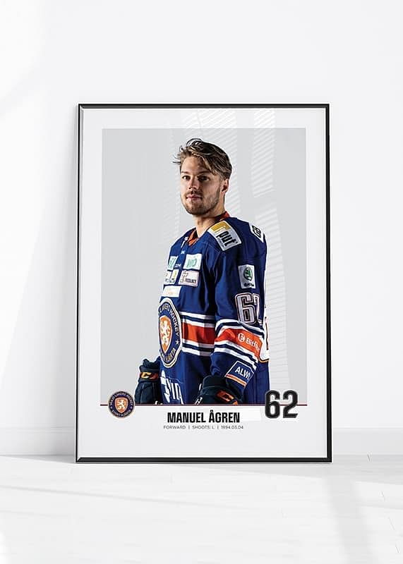 Växjö Lakers Manuel Ågren #62-12