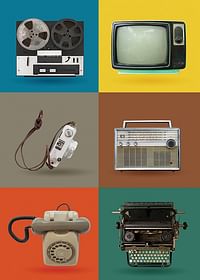 Vintage Colorful Tech-3