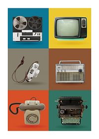 Vintage Colorful Tech-1
