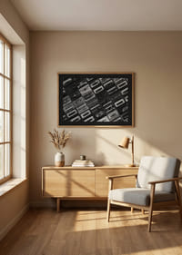 Fekete-fehér fénykép több kazettáról sakktábla mintában-8