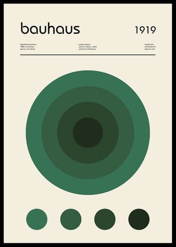 Poster Bauhaus Art No18