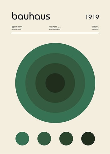 Affiche Bauhaus Art No18