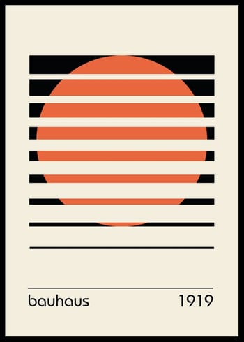 Poster Bauhaus Art No19