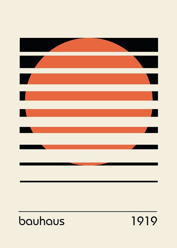 Poster Bauhaus Art No19