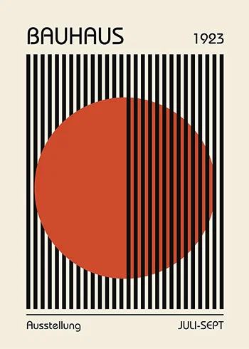 Poster Bauhaus Art No20