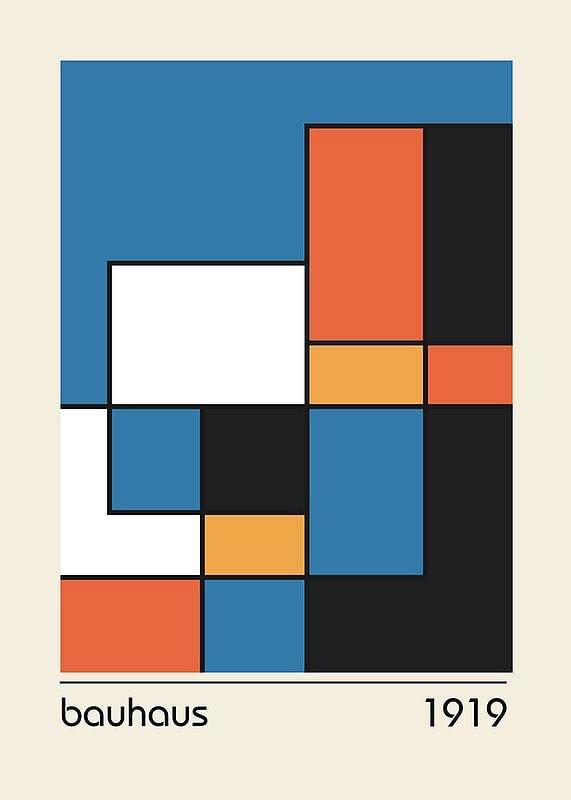 Poster Bauhaus Art No21