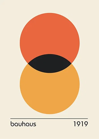 Poster Bauhaus Art No22