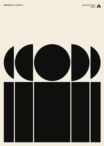 Poster Abstract Elements No1