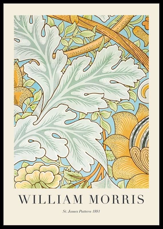 Poster William Morris St James Pattern 1881