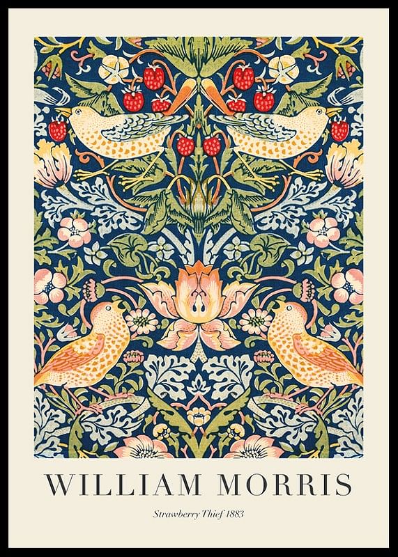 William Morris Strawberry Thief 1883-12