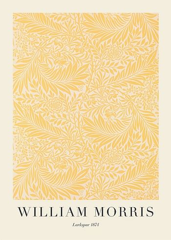 Poster William Morris Larkspur 1874
