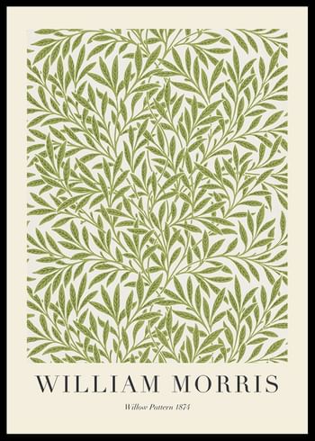 Poster William Morris Willow Pattern 1874