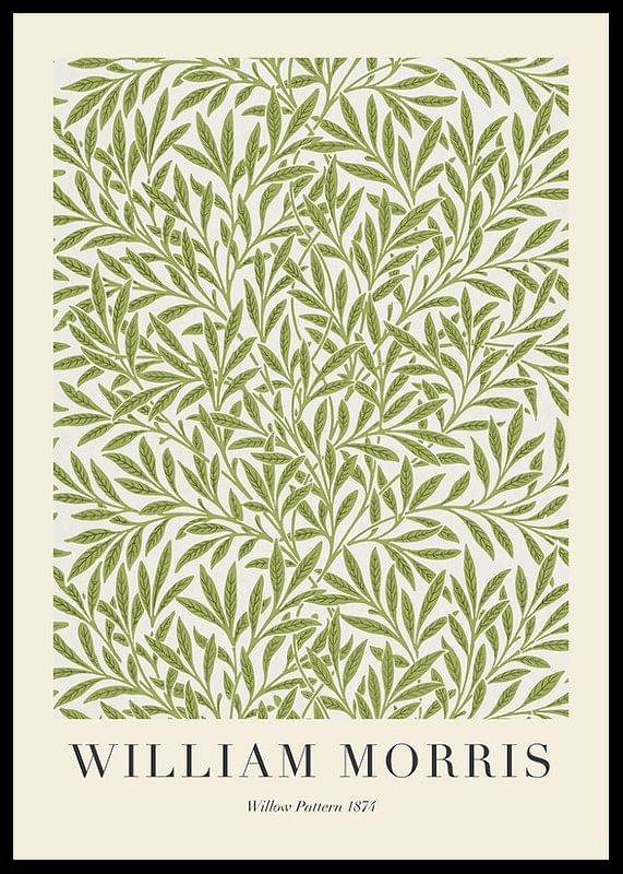 William Morris Willow Pattern 1874-12