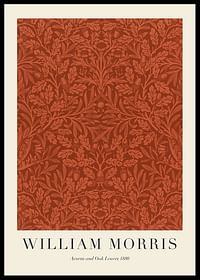 William Morris Acorns And Oak Leaves 1880-0