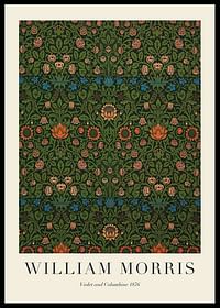 William Morris Violet And Columbine 1876-0